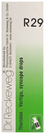 Dr. Reckeweg R29 Vertigo And Syncope Drop