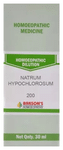 Bakson's Homoeopathy Natrum Hypochlorosum Dilution 200