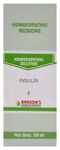 Bakson's Homoeopathy Insulin Dilution 6 CH