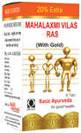 Basic Ayurveda Maha Laxmi Vilas Ras with Gold