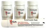 DGA Synergy Transcurin Capsule (3 units) with Curcuni Gel combo - 1 month pack
