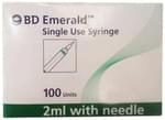 BD Emerald 5ml Syringe with Needle (23X11 inch)