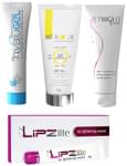 Ethicare Remedies Day Skincare Routine Kit (Ethiglo Face Wash 70ml, Hyalugel 30gm, 360Â° Block Sunscreen Gel SPF 50+ 50gm and Lipzlite Lightening Cream 15gm)
