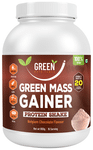 Green Nutripower Green Mass Gainer Protein Shake Belgium Chocolate