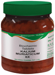 Bio India Kalium Muriaticum Biochemic Tablet 6X