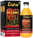 Dabur Himalayan Organic Apple Cider Vinegar ACV with Mother | Raw, Unfiltered & Unpasteurized
