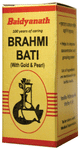 Baidyanath (Nagpur) Brahmi Bati with Gold & Pearl | For Concentration & Grasping Power