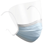 Ansell Sandel Fog Free Face Mask with Visor