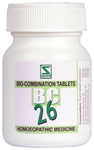 Dr Willmar Schwabe India Bio-Combination 26 (BC 26) Tablet