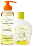Donum Naturals Combo Pack of Tear Free Shampoo and Oatmeal & Vitamin F Moisturising Lotion for Baby