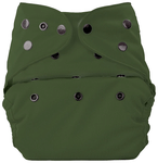 Bumberry Adjustable Reusable Cloth Diaper Cover Without Inserts Olive
