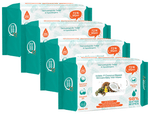 Buddsbuddy India's 1st Coconut Based Skincare Baby Wet Wipes (72 Each)