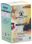 Aachman Veda Shilajit+ Pure Extract Ashwagandha with Safed Musli Capsule (60 Each)