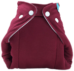 Bumberry Smart Prefold Diaper Cotton Cloth Reusable One Piece Diapering With Waist Adjustment & Extra Insert Attached