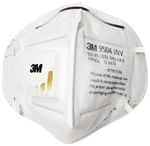 3M 9504 INV P P2 Respirator Mask White