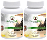 Aachman Veda Shilajit+ Pure Extract Ashwagandha with Safed Musli Capsule (60 Each)