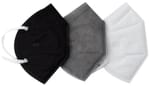 Ekana 5 Layer Filtration N95 Mask White, Black, Grey