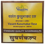 Dhootapapeshwar Vasant Kusumakar Ras Standard Quality Suvarnakalpa Tablet