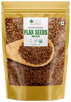 Bliss of Earth Certified Organic Flax Seeds Raw (Alsi)