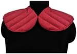 AaraamSek Microwavable Therapeutic Herbal Heating Pad for Neck Pain Red