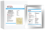D-Fibroheal Microgras Silk and Silver Based Sterile Surgical Dressing 10cm x 10cm Creamish White