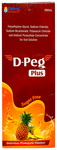 D-Peg Plus Sugar Free Pineapple Syrup