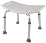 Fidelis Healthcare Lightweight Height Adjustable Shower Bench Bath Stool/Chair