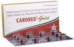 Carored-Gold Soft Gelatin Capsule