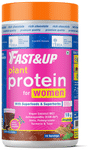 Fast&Up Plant Protein for Women | Powder for Immunity, Weight Management & Hormonal Balance Rich Chocolate