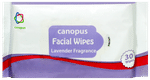 Canopus Facial Wipes Lavender Fragrance