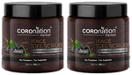 Coronation Herbal Activated Charcoal Face Gel Scrub (100gm Each)
