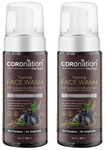 Coronation Herbal Activated Charcoal Foaming Face Wash (160ml Each)