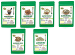 BHPI Bharat Combo Pack of Ashwagandha, Safed Musli, Shatavari, Kaunch Beej, Gokshura Powder (100gm Each) & Akarkara Irani Raw 50gm