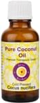 Deve Herbes Pure Coconut/Cocos Nucifera Cold Pressed Oil