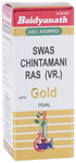 Baidyanath (Jhansi) Swas Chintamani Ras (Vr.) with Gold Pearl