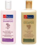 Dr Batra's Combo Pack of Hair Fall Control Shampoo and Dandruff Cleansing Shampoo (200ml Each)