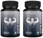 Aadar Power Build for Muscle Growth 500mg Capsule (30 Each)