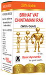 Basic Ayurveda Brihat Vat Chintamani Ras with Gold