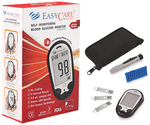 EASYCARE German Tech EC-BGM 92898 Self Monitoring Blood Glucose Monitor Kit