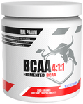 Bull Pharm BCAA 4:1:1 for Muscle Growth & Protein Synthesis Powder Blue Raspberry