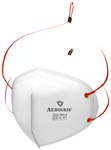 Aerogrid FFP2 Premium 6 Layer N95 Mask White with Adjustable Red Head loop