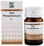 Dr Willmar Schwabe India Kali Phosphoricum Biochemic Tablet 3X