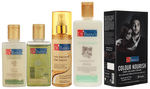 Dr Batra's Combo Pack of Anti-Dandruff Hair Serum 125ml, Dandruff Cleansing Shampoo 100ml, Hair Oil 100ml, Conditioner 200ml and Colour Nourish Hair Colour Cream 120gm Brown
