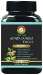 Cordy Herb Ashwagandha Extract(Withania Somnifera ) Veg Capsule Helps in Stress Management, Support Strength & Energy