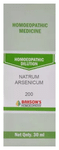 Bakson's Homoeopathy Natrum Arsenicum Dilution 200