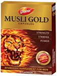 Dabur Musli Gold Capsules for Men | For Strength, Stamina & Power