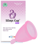5DaysCup Comfy Reusable Menstrual Cup Small Pink