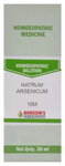 Bakson's Homoeopathy Natrum Arsenicum Dilution 10M