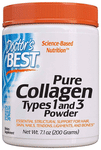 Doctor's Best Pure Collagen Types 1 and 3 Powder | For Healthy Hair, Skin, Nails, Tendons, Ligaments & Bones