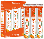 Grandeur Nutrition Vitamin Charge Effervescent Tablet (20 Each) Orange